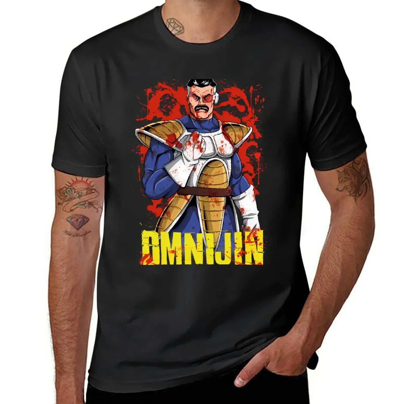 Omniman Saiyajin T-Shirt custom t shirt cute tops quick drying custom shirt luxury clothes men