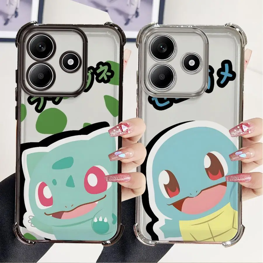 حافظة لهاتف Xiaomi Redmi 13C K80 Pro A3X A3 A5 K80 5G 14C Poke-monS Pika-chuS