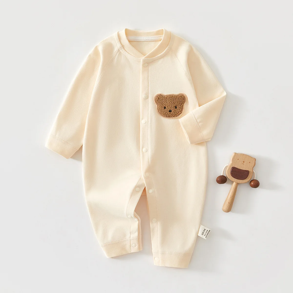 

Newborn Baby Clothes Spring and Autumn Pure Cotton Boneless Long Sleeved Pajamas Autumn Newborn Clothes Baby Jumpsuit Winter