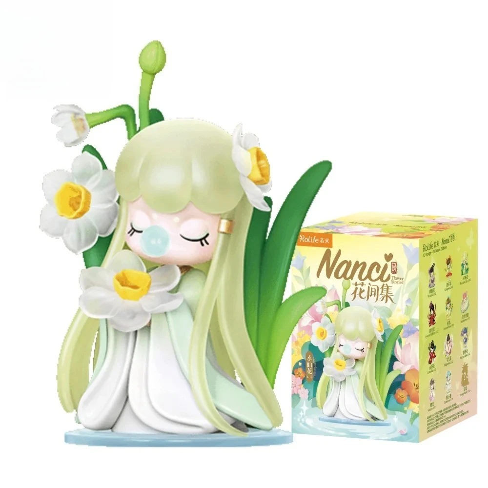 

MINISO New Flower Story Series Blind Box New Mystery Box Anime Character Decoration Series Customized Gifts