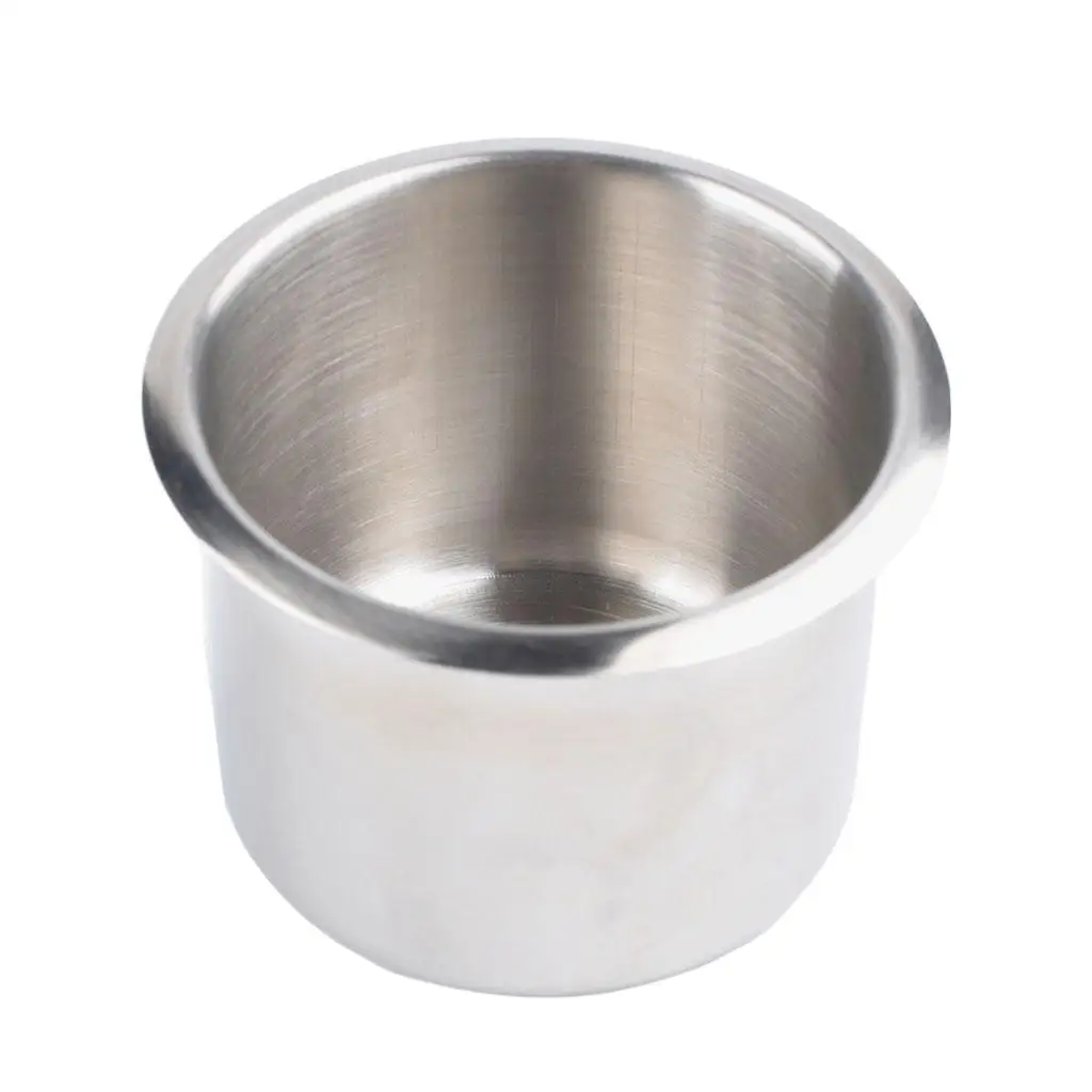 Built-in Stainless Steel Ashtray for Trucks, Campers, Cup Holders