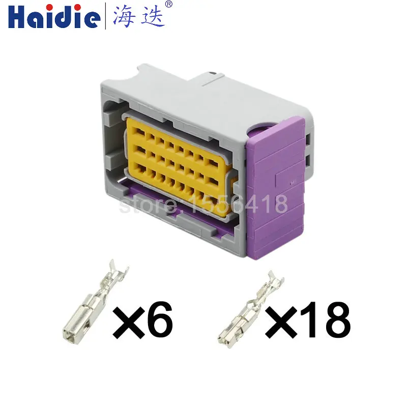 

1-50 sets FCI ECU Connector 24 Pin 24 Way Female Housing Sealed Plug Socket connectors 211PC249S8005