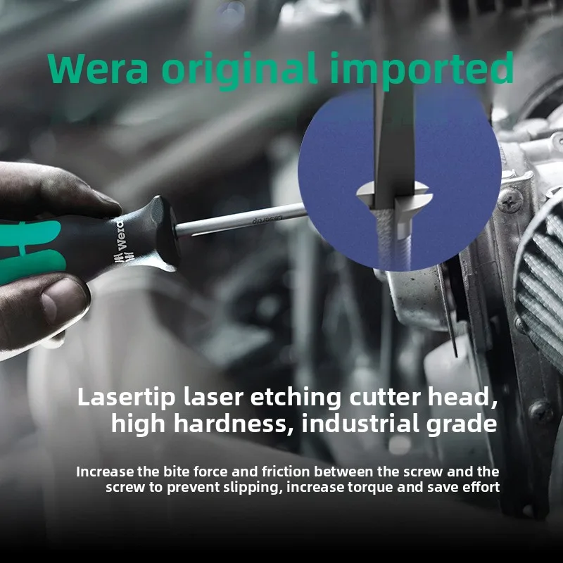 독일 VeraWERA 335 시리즈 강화/평두 드라이버 2/2.5/3/3.5/4/5.5/6mm