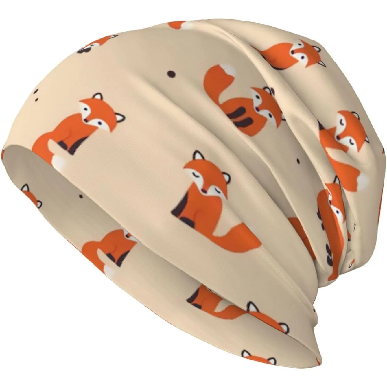 Westie Dogs Beach Summer Tropical Slouchy Beanie for Men & Women Hip-Hop Baggy Skull Cap Fashion Thin Dwarf Knit Hat
