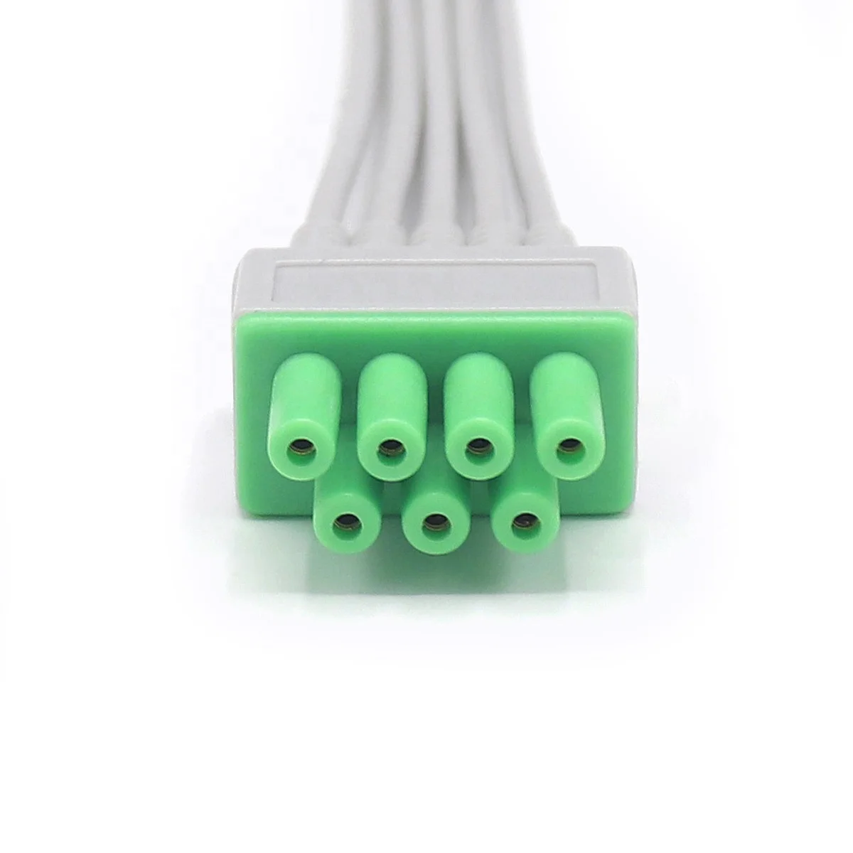 Mindrays 115-004869-00 EY6502B 5 Leads Leadset TEL-100 AHA Snap ECG Cable