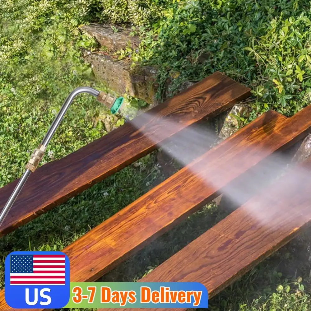 

10Pcs Pressure Washer Extension Wand Set Pressure Washer Lance Extension Spray Gun Wand Lance with 6 Adjustable Nozzles 4000PSI