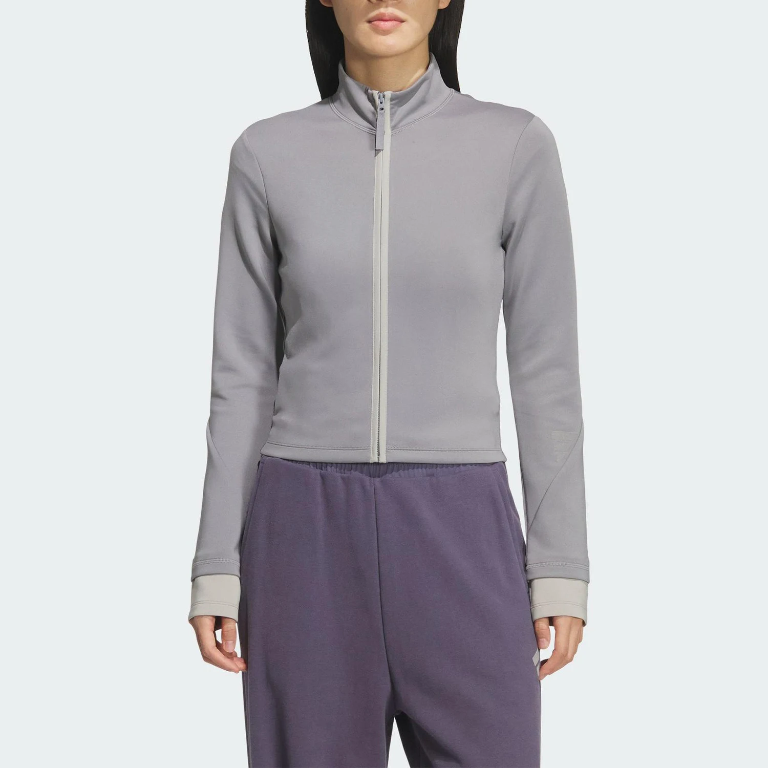 

Оригинальная женская трикотажная спортивная куртка Adidas FOS W SWT CREW KS3333