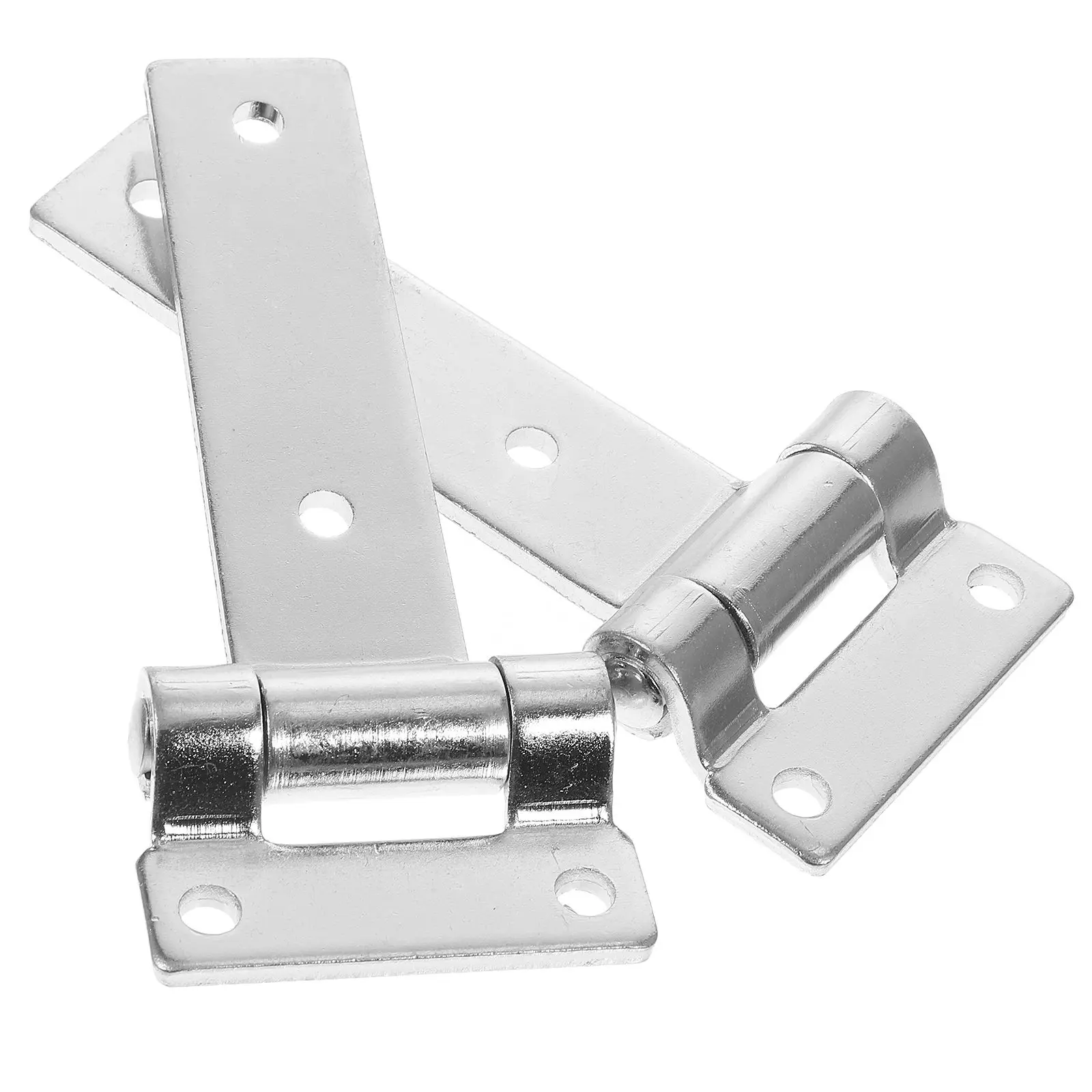 

Carbon Steel Hinges 2 Pcs Heavy Duty Galvanized for Doors Cabinet Furniture Hardware Replacement Reinforced Damping Torque