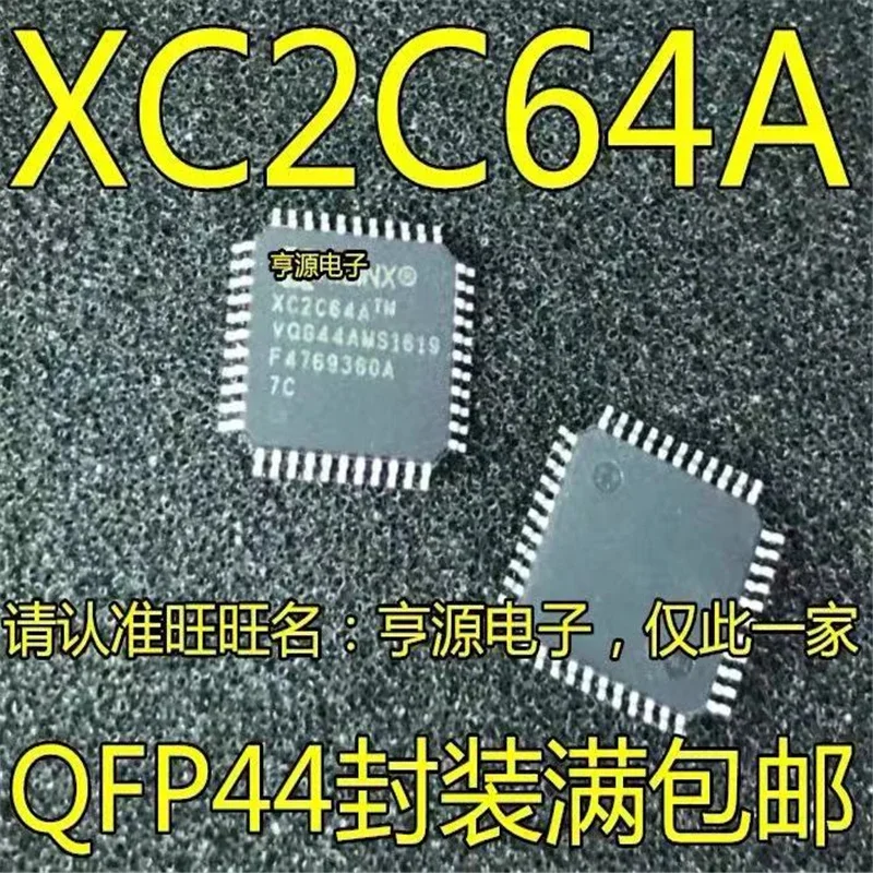 1-10PCS XC2C64A-7VQG44C XC2C64A-7VQ44C XC2C64A-VQG44 XC2C64A7VQG44C XC2C64A TQFP44