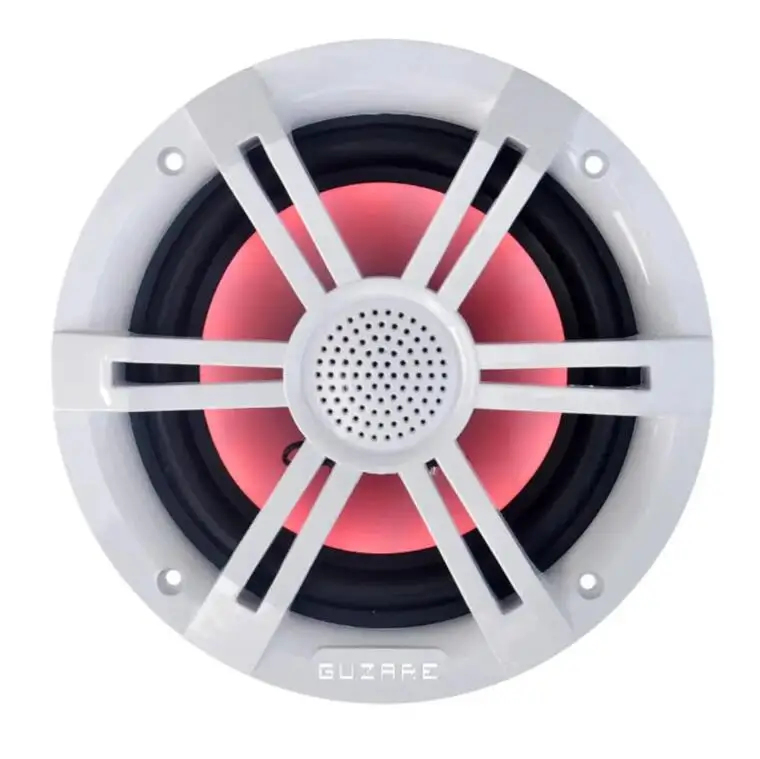 

Heavy Duty Waterproof Boat Marine Outdoor Speakers 6.5 Inch Marine Speakers with RGB Light 2 Way for Boat Yacht Sound Equipment