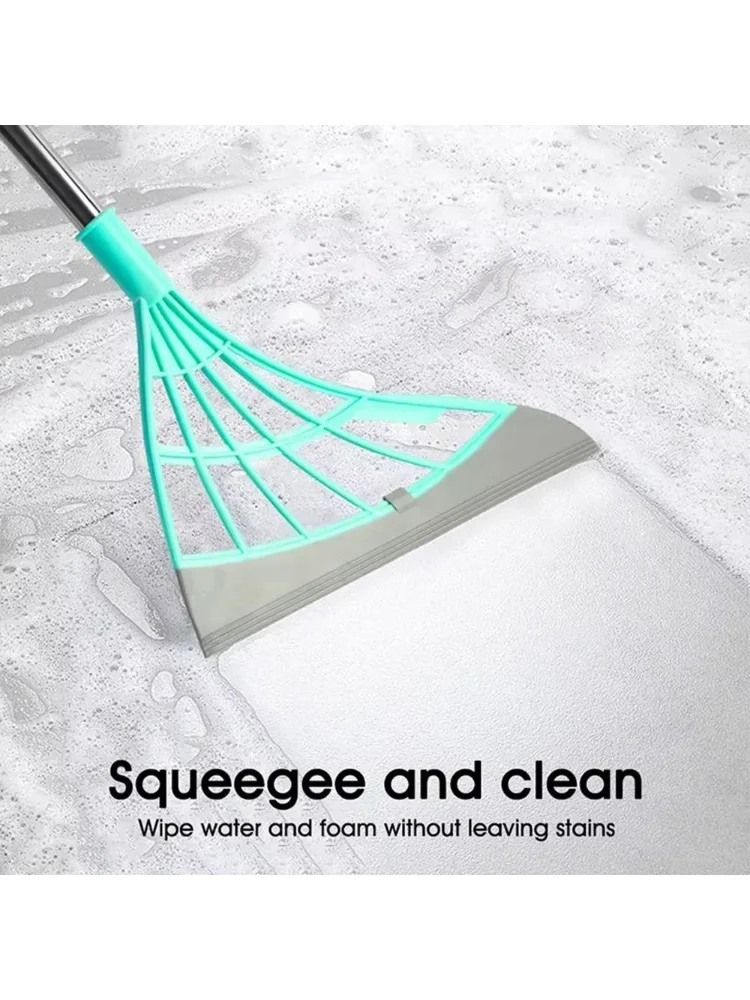 Silicone Scraper Broom Magic Wiper High Place Glass Wiper Floor Mop Household Splicing Cleaning Broom Bathroom Sweeping Water