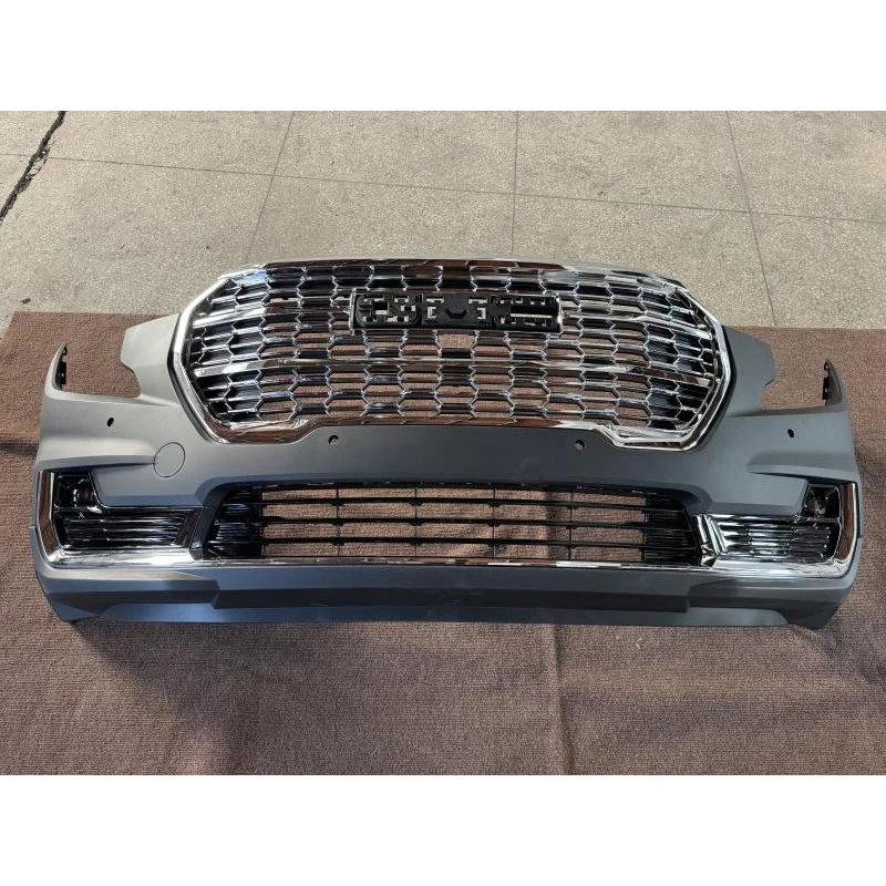 Suitable for 2022-2025 GMC Terrain Denali Front Assembly Kit with Upper & Lower Bumper, Grille and Chrome Trim