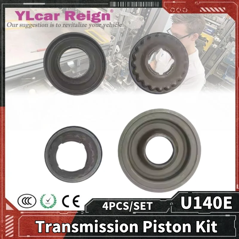 U140E U140F U140 U241E U241 Automatic Transmission 4PCS/SET Piston Kit For TOYOTA RAV4 Car Accessories