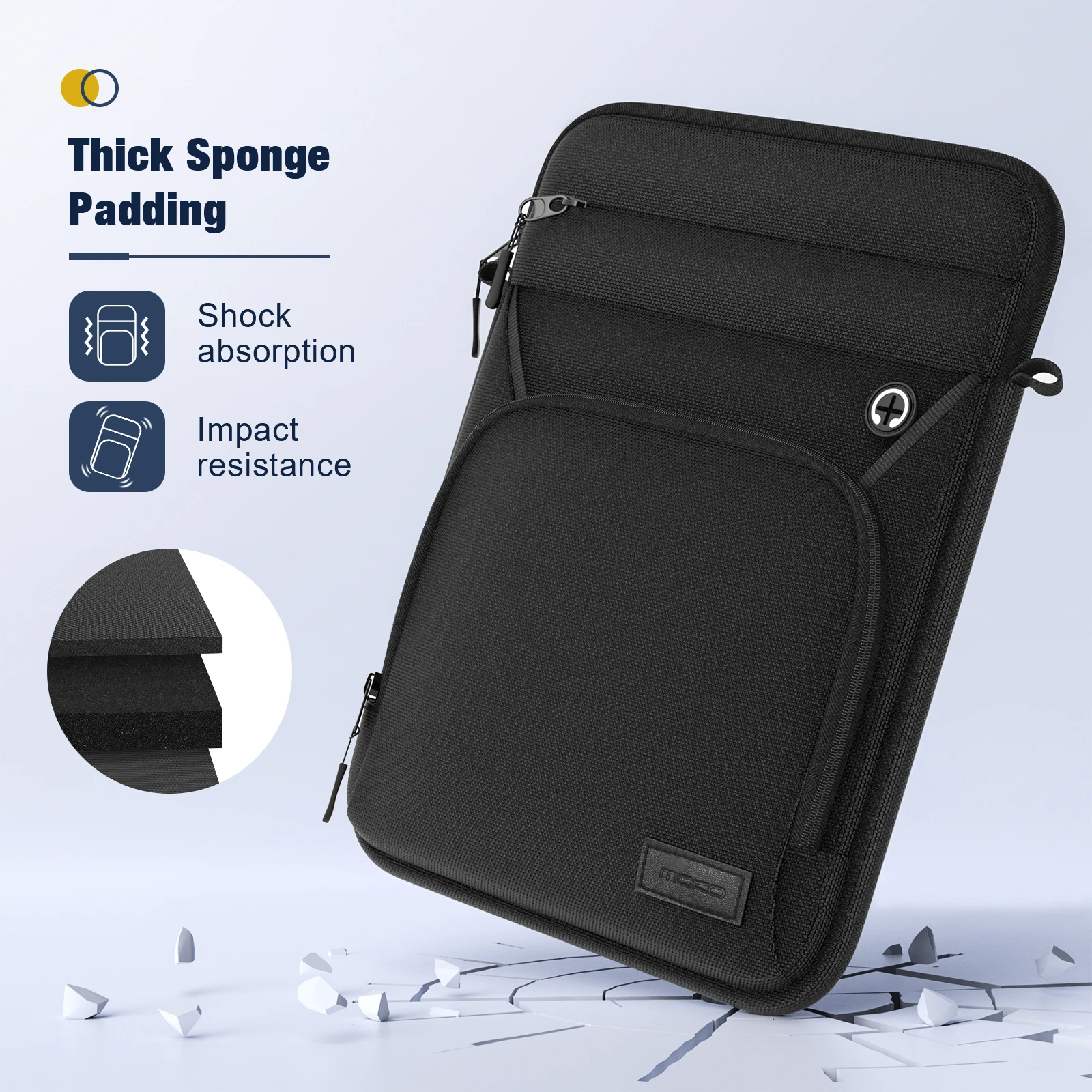 MoKo-funda para tableta de 9 a 11 pulgadas, bolso con auriculares de hombro para iPad Air 5 10,9 \