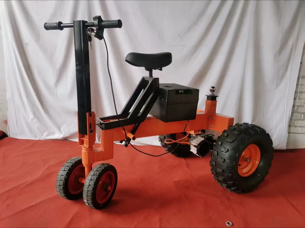 4 Tons Electric Trailer Dolly Trailer Mover with 2
