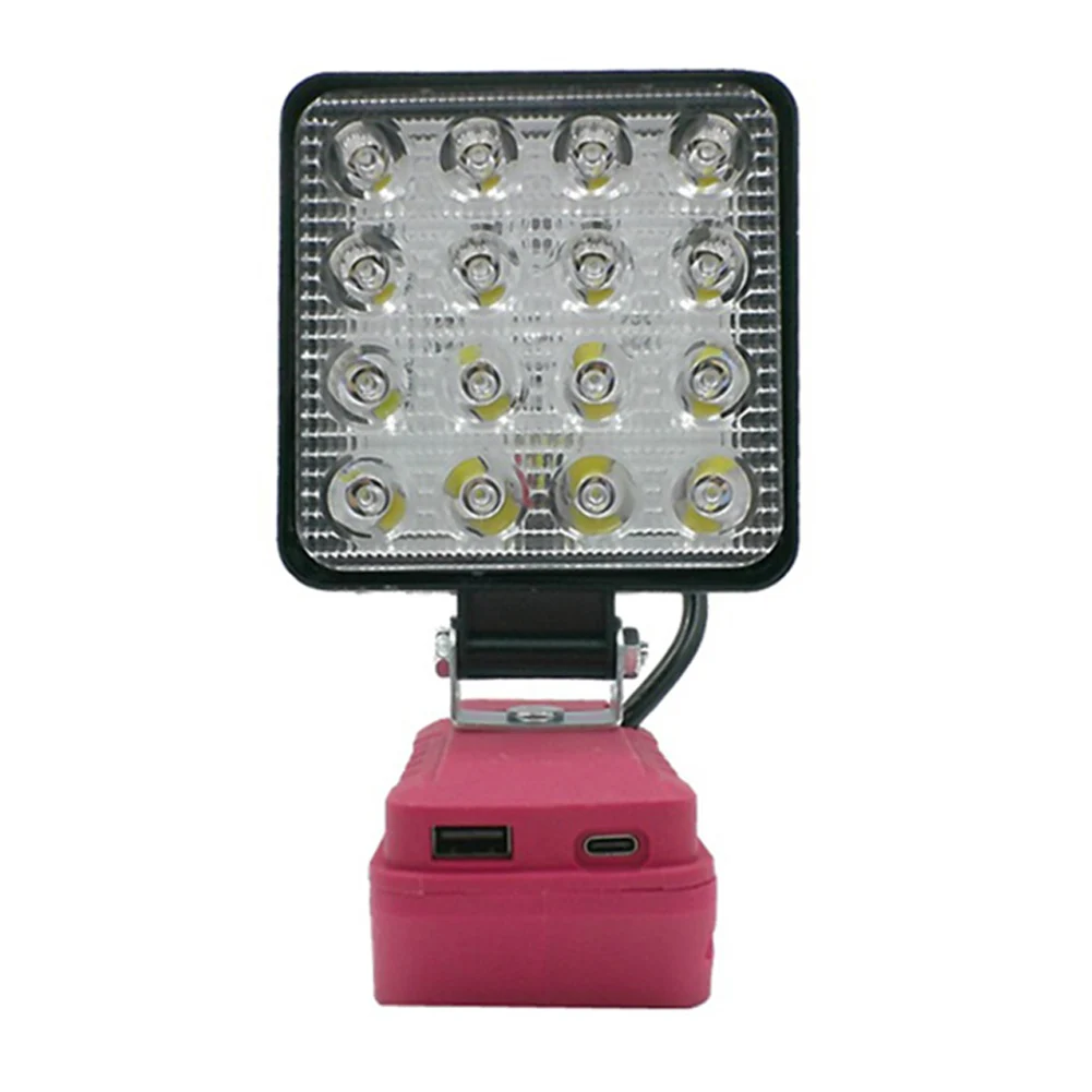 Effortless Use Cordless Work Light Compatible with For DEVON Batteries for Job Site Lighting and Maintenance Tasks