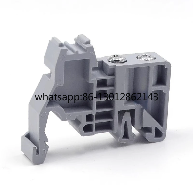 

Серое клеммное приспособление Пластиковая торцевая заглушка E-UK Пряжка крепления сиденья EUK, направляющая C45 35 мм с обеих сторон