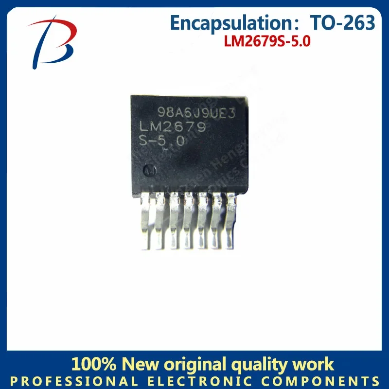 10pcs LM2679S-5.0 package TO-263 5A step-down regulator screen printed LM2679