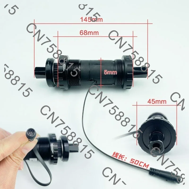 For Mountain Road Bicycle E‑Bike Retrofit Replacement Part，Bottom Bracket Torque Assist Sensor 36V 48V Electric Booster