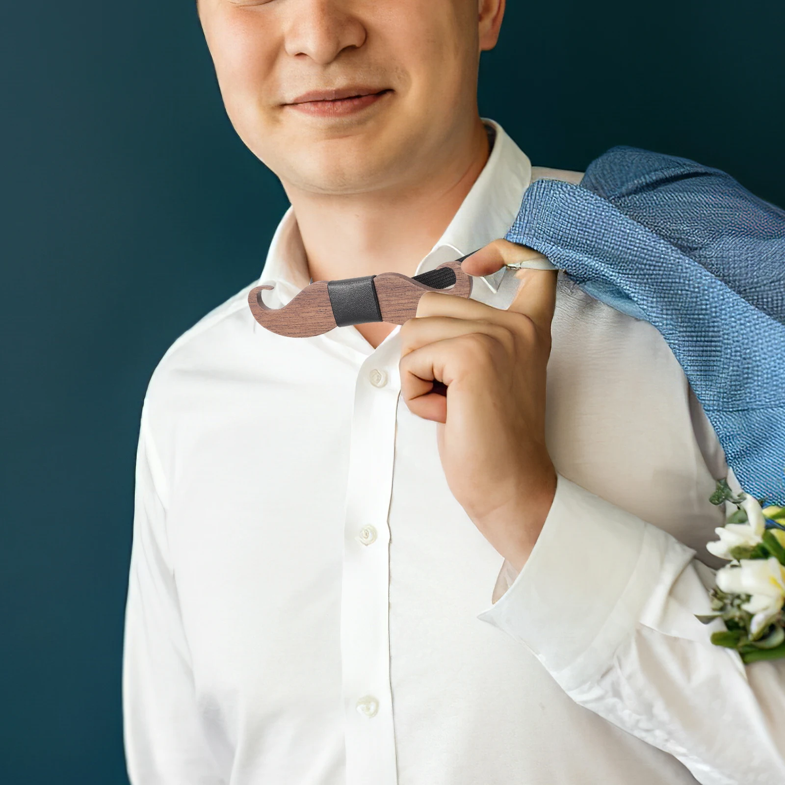 ربطة عنق للرجال ربطة عنق مربوطة مسبقًا ملحقات حفلات الزفاف ربطات عنق خشبية فستان رسمي ربطات عنق للرجال ملابس مربوطة مسبقًا