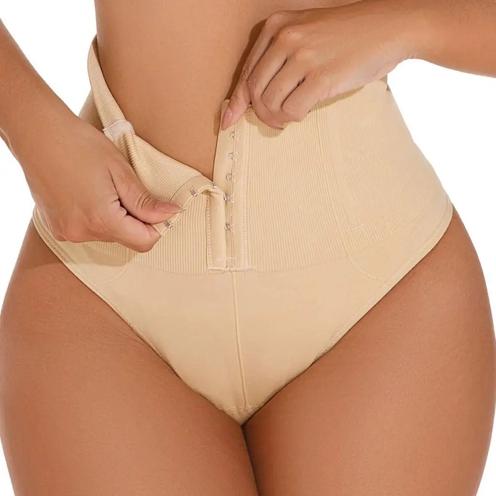 

Adjustable Hooks Butt Lift Pants High Waisted Sheath Flat Seamless Waist Trainer Compression Tummy Control Panties