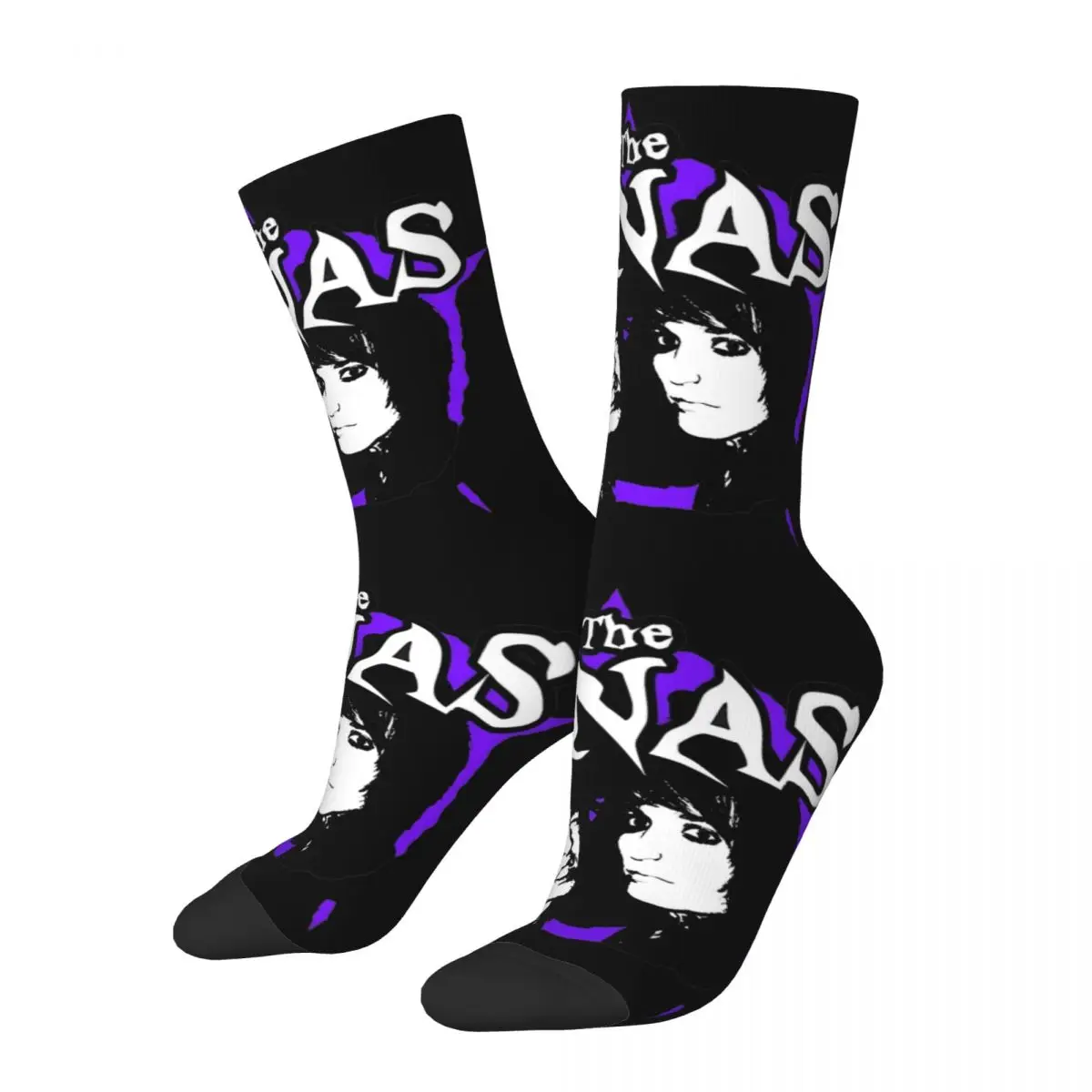 Unique The Tinas Band Merch Crew Socks Breathable Johnnie Guilbert and Jake Webber Sport Middle Tube Socks Cotton for Women Men