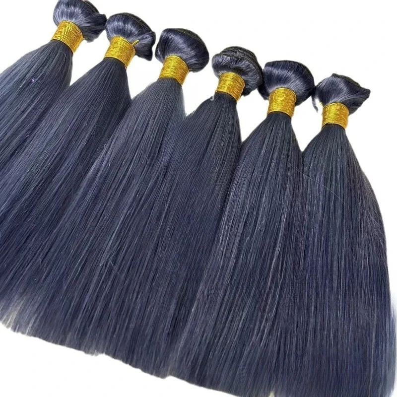 

Dark gray, haze, gray straight hair, two gears, thick hair tail, regular mechanism, double-layer hair curtain.