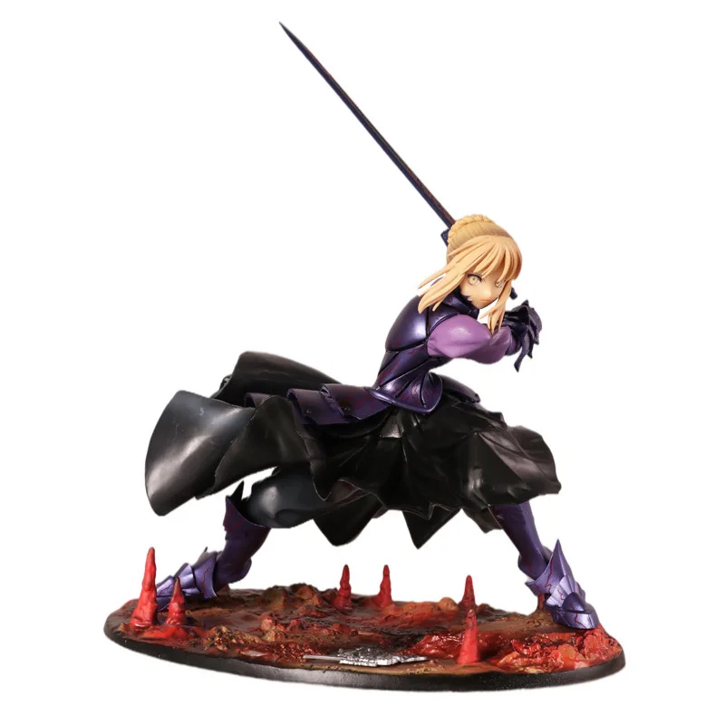 

Fatenigh T Destiny Night SABER Hesse Babe Wang Iron Hammer Boxed Hand-run Desktop Decoration Model Anime Figure Figures 19cm