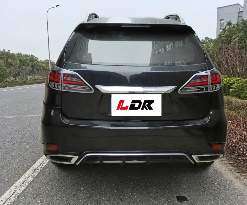 LANDOR High Quality Black Bodykit for RX350 2009-2015 2020 Sport LED Headlights/Front Bumper/Taillights Retrofit/Upgrade