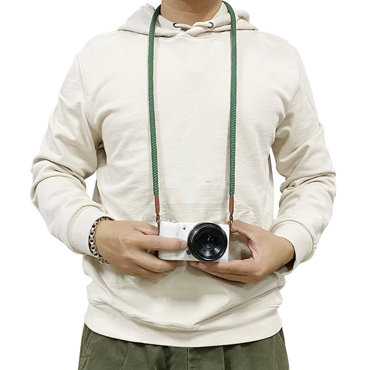 

1Pcs Camera Strap Strong Pure Cotton Microfiber Micro Single Interchangeable Lens Digital Camera Rope Stylish Halter for Outdoor