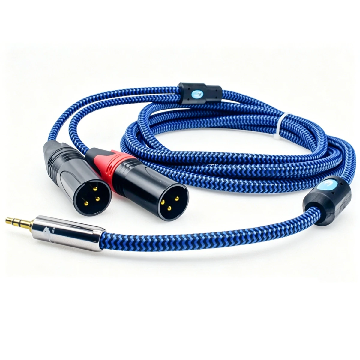 Premium Audio Cable Mini Jack 3.5mm to Dual XLR for PC MP3 Amp Mixer Console 3.5 to 2 XLR 3 Pin Shielding Cable 1M 2M 3M 5M 8M