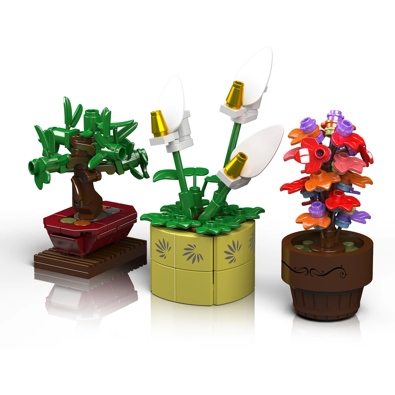 Blok Bangunan Seri Bunga Mould - Plant Parent Pot ulasan dan harga