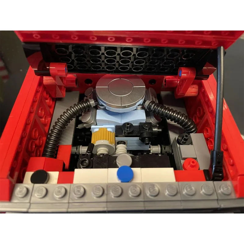 MOC-174123 nouveau modèle de blocs de construction de camion cargo classique, 1559 pièces, cadeau d'anniversaire et de jouet de noël pour enfants garçons