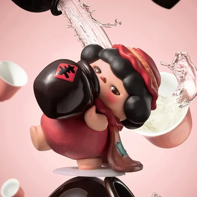 

POP MART PUCKY The Feast Series слепая коробка игрушки Kawaii аниме фигурка-сюрприз Mystery Box куклы подарок для девочек