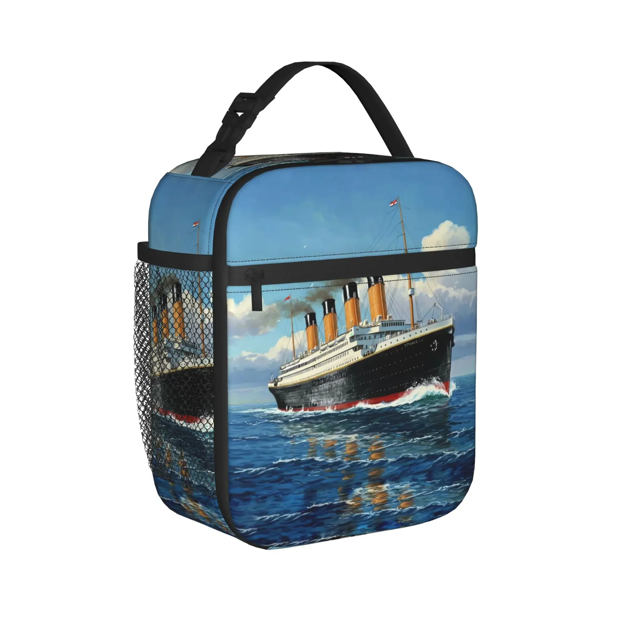 The Most Popular Ship Of All Times, Titanic Lunch Bag For Men Lunch Box Cooler Bag Portable Waterproof Thermal Tote Handbags
