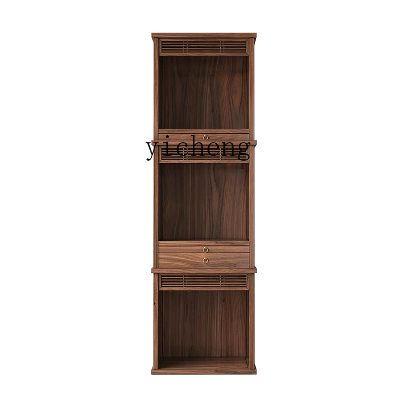 

ZK new Chinese solid wood three-layer shrine cabinet Buddhist shrine ancestor household modern landlord shrine cabinet