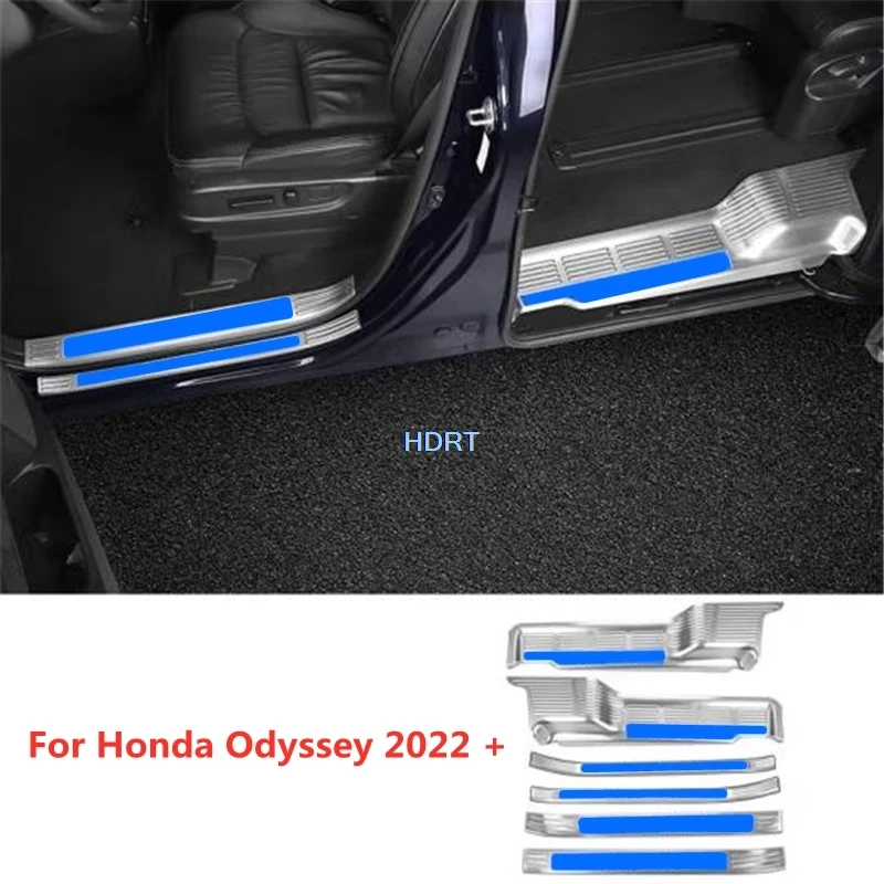 

Car Styling Rear Bumper Cover Guard Exterior Trunk Tail Gate Plate Trim Board Door Sill Welcome Pedal For Honda Odyssey 2022 +