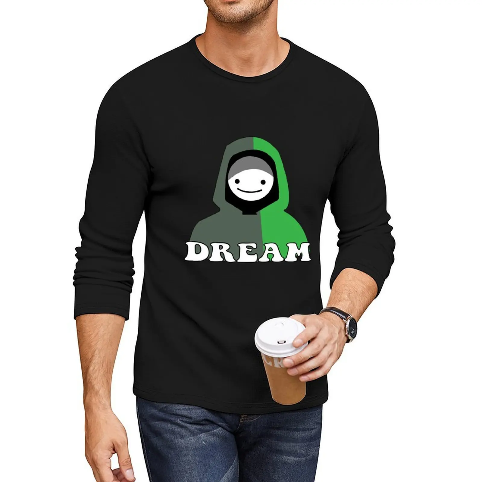 

Dream SMP Long T-Shirt black t shirt custom t shirts black t shirts vintage shirt designer shirt men