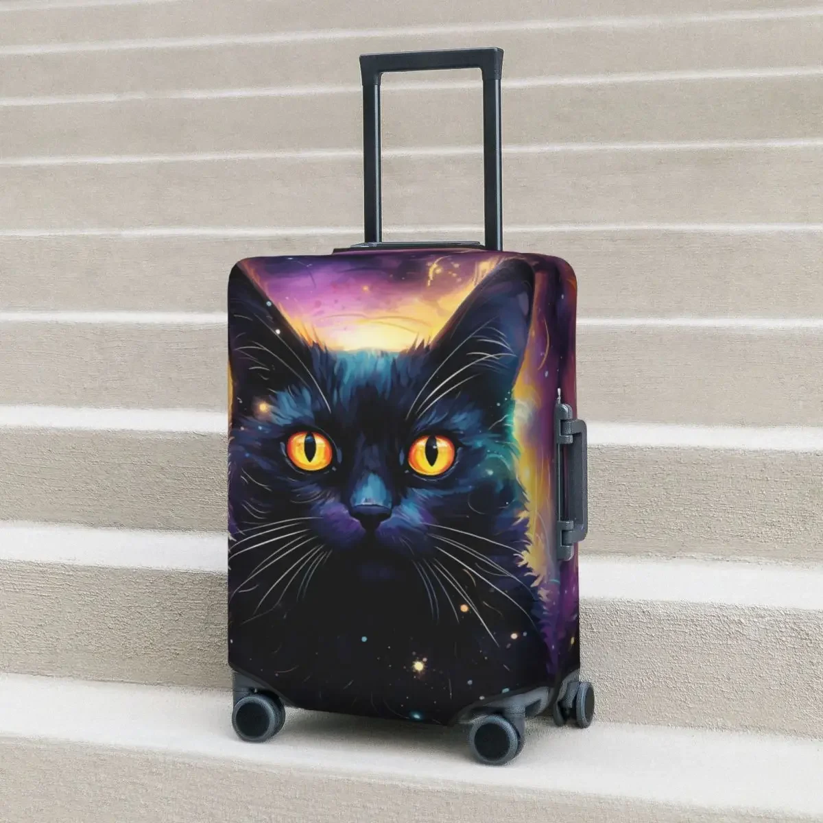 Suitcase Cover Vacation glowing stars Useful Luggage Accesories Business Protection