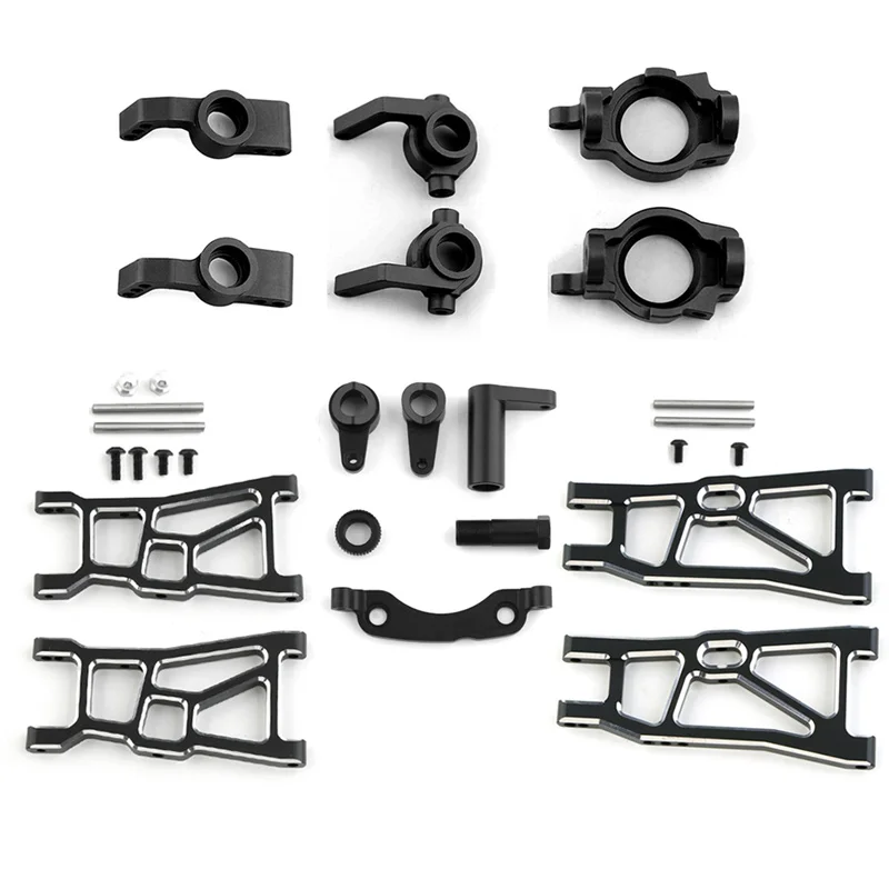 Metal Upgrade Parts Kit Suspension Arm Steering Block For ZD Racing DBX-10 DBX10 1/10 RC Car Accessories