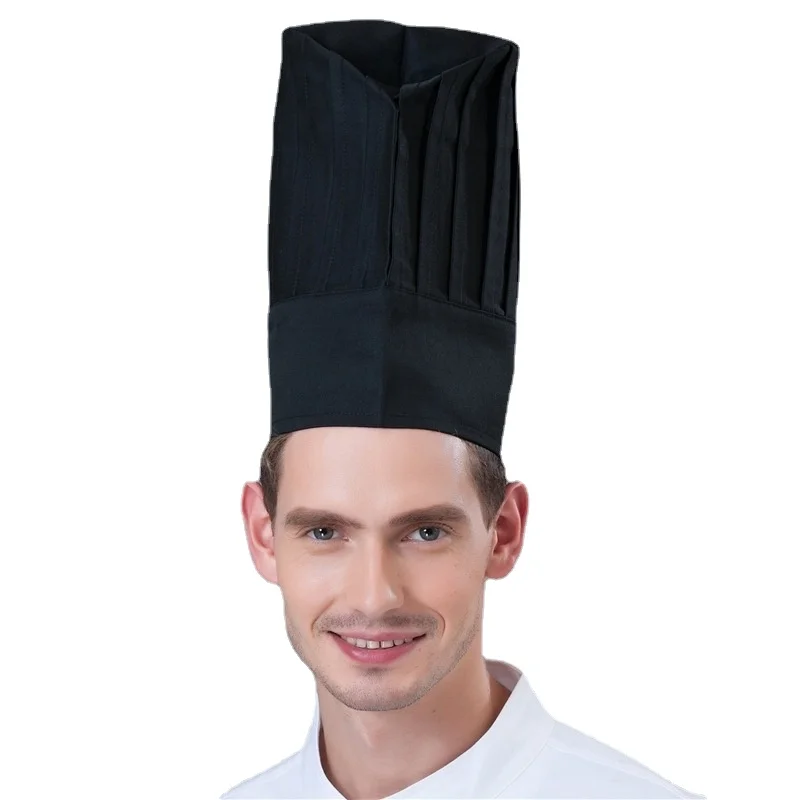 Cooking Chef Hat Men Kitchen Bake Catering Cooking Cap  Restaurant Hotel Workwear Kitchen Cook Baking Cap Men Women Forward Cap