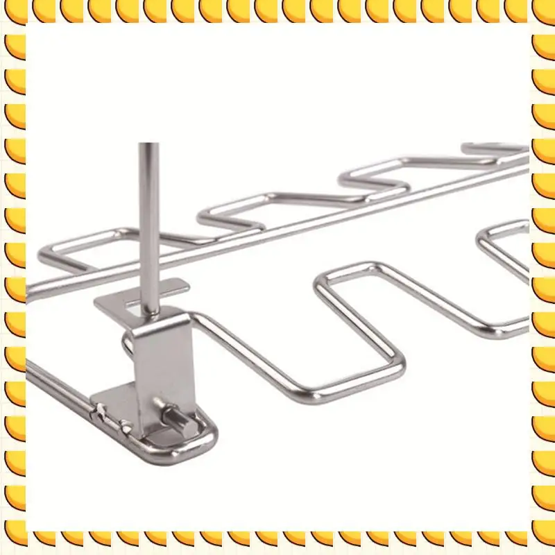 

BAAU BBQ Rib Rack Stand Barbecue Steaks Racks Stainless Steel Chicken Beef Ribs Grill Black For Gas Smoker BBQ Tools