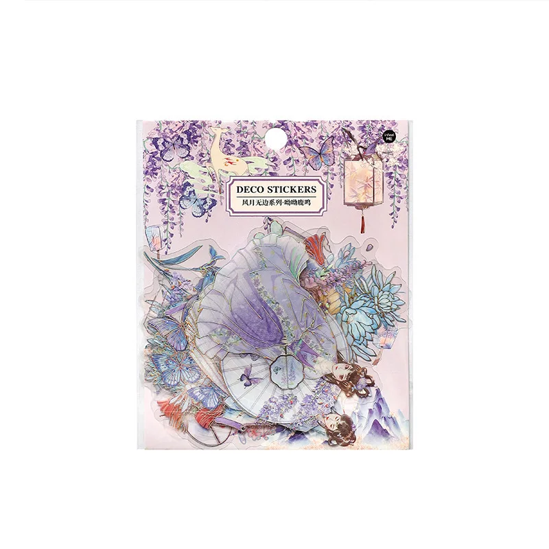 

4packs Kawaii Stationery Stickers Boundless charm of nature Diary Junk Journal Diary Planner Decorative Sticker Scrapbooking