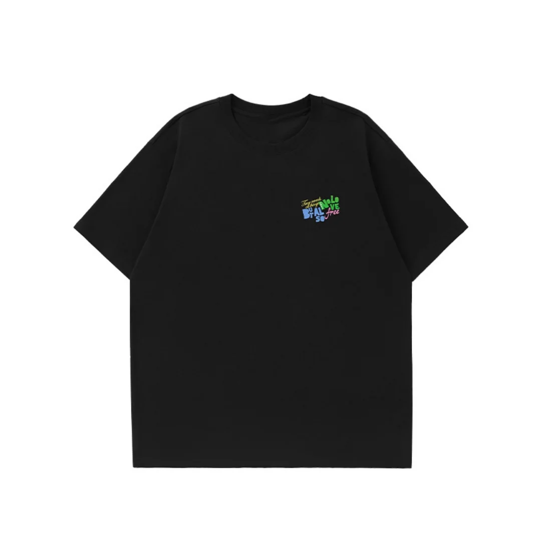 

2025 New Summer Printed Cotton T Shirts For Men Women Kids Comfortable Breathable Short Sleeve Tee Trendy Fashion Streetwear