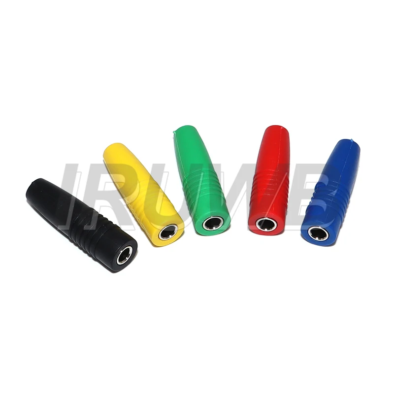 10PCS extension Insulated Banana Plug Coupler Connector 4MM Banana Socket female adapter