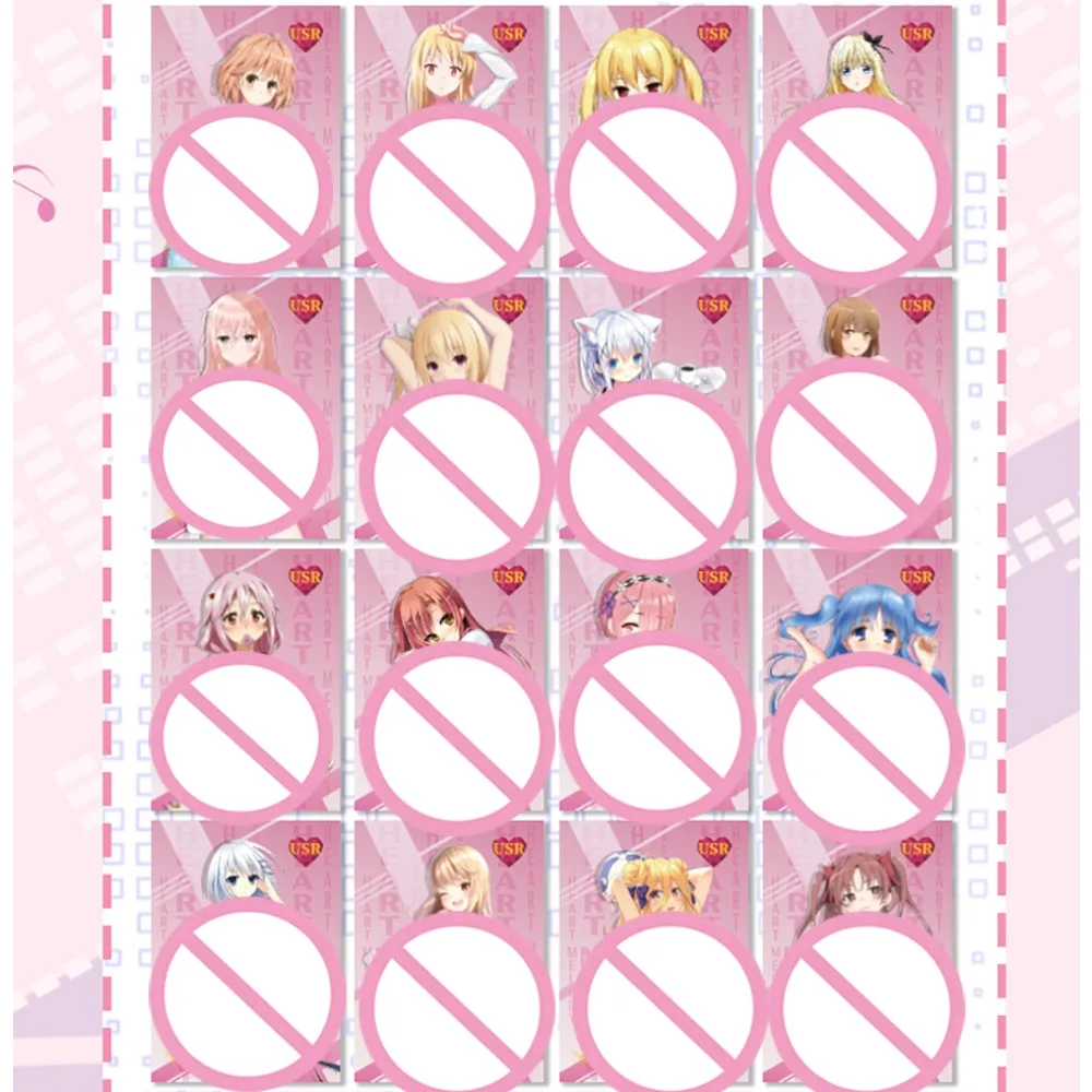 Kolekcja Kart Heart Melody - Booster Box, Anime, Śliczna Dziewczyna, Słodka Spotkanie, Prywatna Pokusa, Bogini, Rzadkie Karty, Prezent na Urodziny