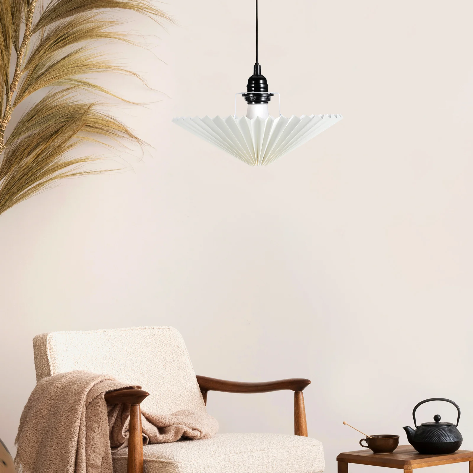 

Декоративный абажур из ткани в деревенском стиле для прикроватной лампы, сменный абажур для дома