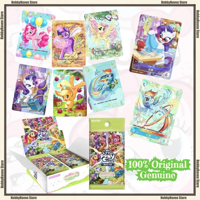 

In Stock Card Game My Little Pony Fantasy Wonderland Supplement Pack 1 Bullet Battle Card Official Genuine Collection Gift