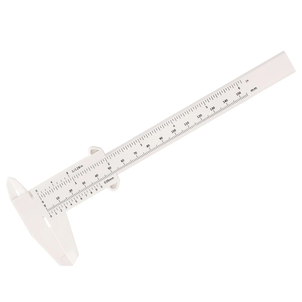 

Eyebrow Tattoo Ruler Plastic Calipers Positioning Measuring Tool White Portable Small Tools
