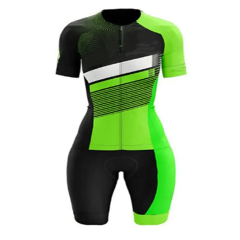 Popular Triathlon Suits For Women Short Sleeve Bicycle Tights Pro Team Racing Jumpsuits Cycling Skinsuits Summer Ciclismo Hombre